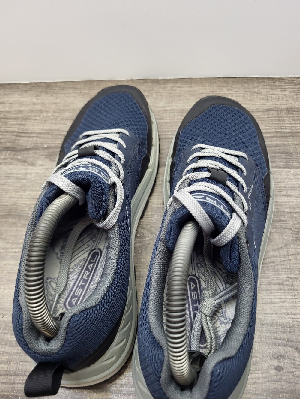 Astral TR1 Mesh Trail Hiking Shoes Women's Size 8 Blue Grey Sneakers - Picture 6 of 10